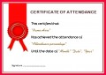 7 Template Certificate Of attendance Training