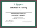 5 Template Of Certificate Of Training