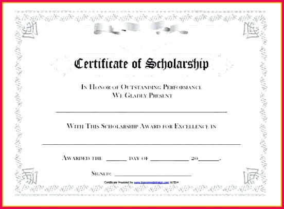 scholarship award certificate template memorial templates for word art images of