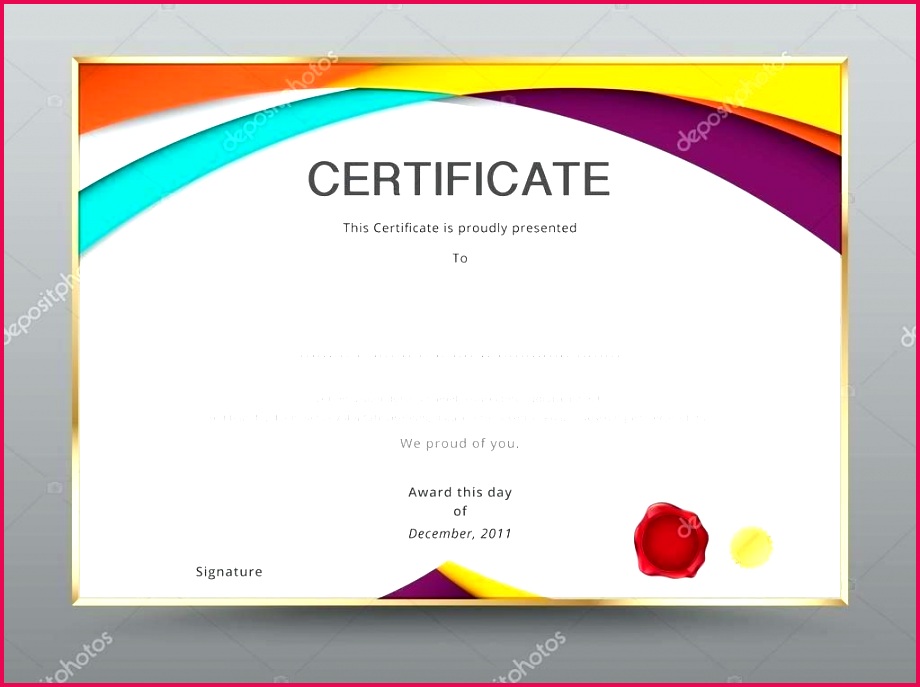 modern certificate appreciation template diploma design vector stock army of ppt