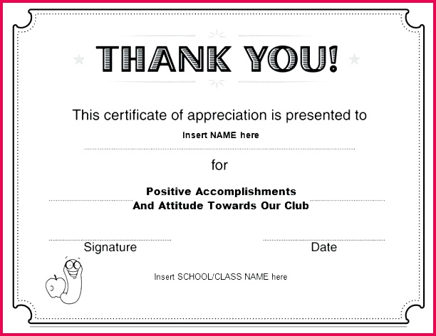 certificate of appreciation letter recognition template pattern