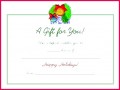 4 This Certificate Entitles You to Template