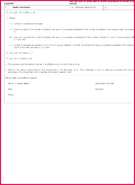 rabies certificate template sample of health for export vet veterinary dog travel