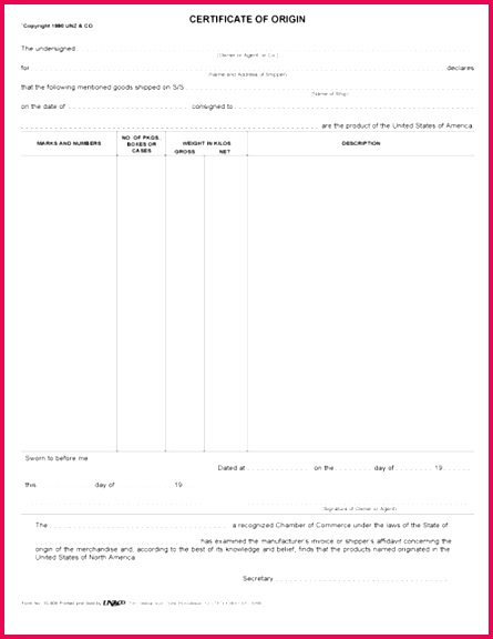 28 Nafta Certificate origin Template Riverheadfd 445576 nafta certificate of origin template fresh certificate origin template export mercial invoice template of nafta certificate of origin template
