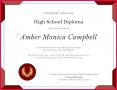 4 University Blank Diploma Certificate Template