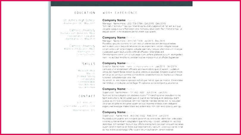 template for resume free sample resume template psd fresh in design cv free psd resume template of template for resume free