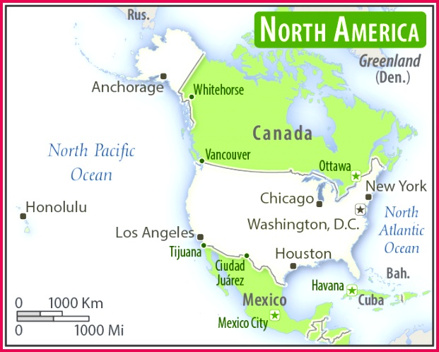 North America US