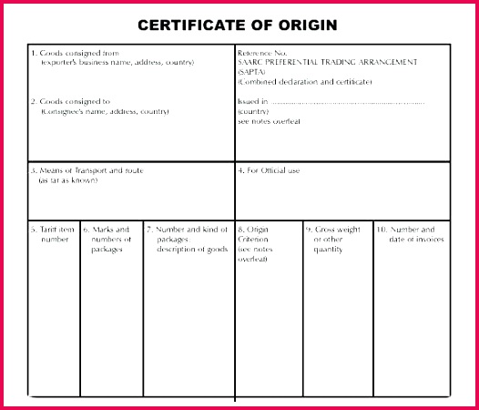 Us Certificate Origin Template Manufacturer Generic Pics 450526 us certificate of origin template manufacturer generic pics large