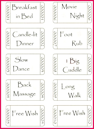 valentine coupon template free best of romantic printable templates love coupons valentines day for word va