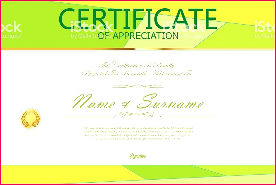 certificate retro design template vector id