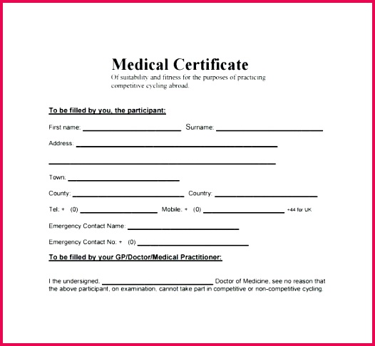 medical certificate templates for leave doc free dr seuss template sickness