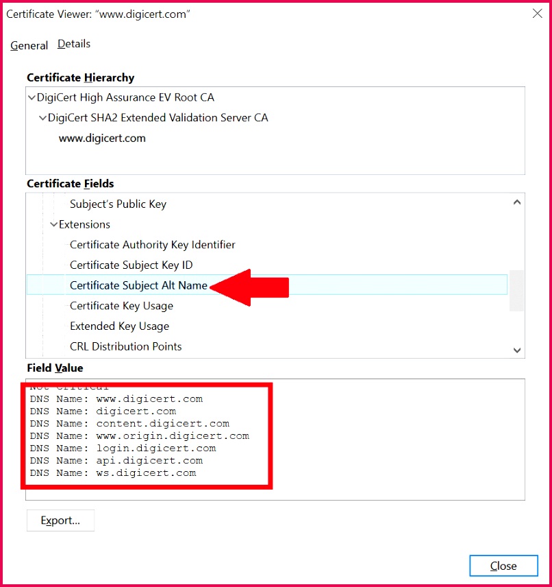 SSL Certificates Multi Domain SSL Certificate of digicert