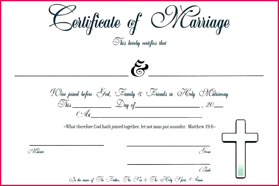 marriage certificate template word printable fake wedding ellipse in free temp t templates
