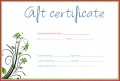 6 Wedding Gift Certificate Template Free Download