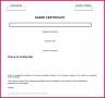 6 Word Doc Share Certificate Template