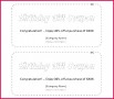 6 Word Gift Certificate Template Editable