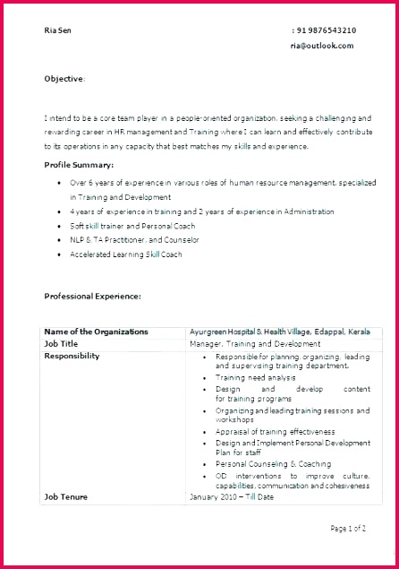 employee training plan template word luxury individual development format personal certificate of attendance train