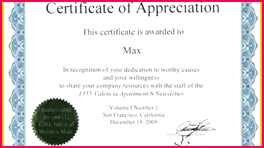 certificate appreciation template word of office templates microsoft free