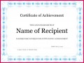 4 Work Anniversary Certificate Templates