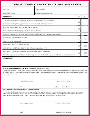 Project pletion Certificate in PDF