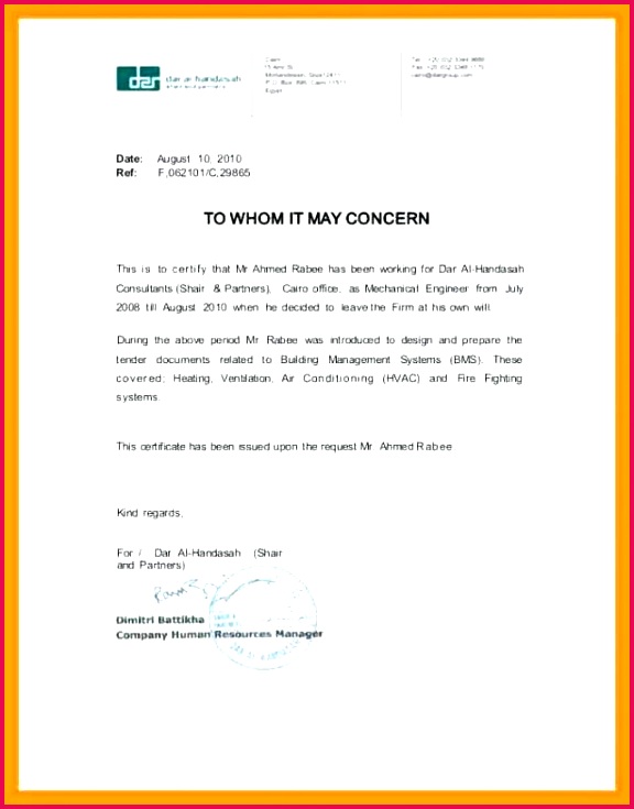 experience certificate sample doc and hr letter template for certificate work experience sample v m of experience certificate sample doc