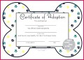 6 Adoption Certificate Template Word