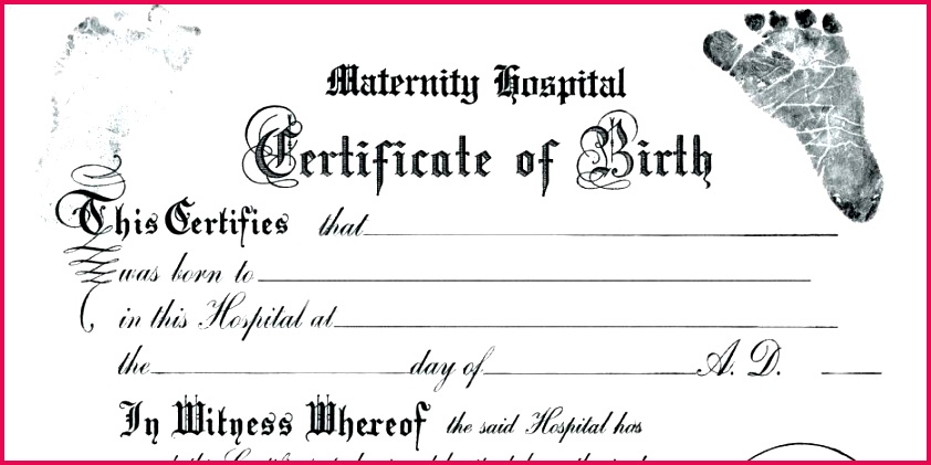 cute baby birth certificate template editable funny definition templates rabbit for flyers free s