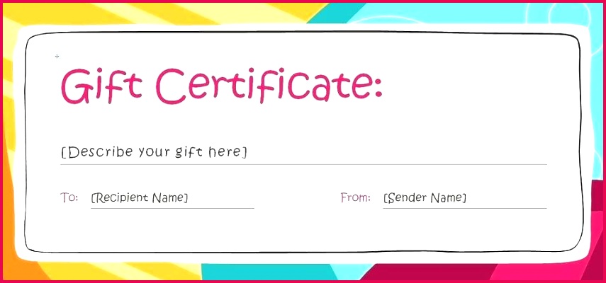 gallery of birthday t certificate template word free