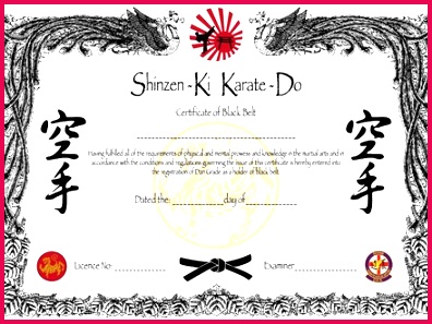 martial arts certificate templates new great black belt certificate template s karate black belt of martial arts certificate templates