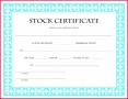 7 Blank Share Certificate Templates Uk