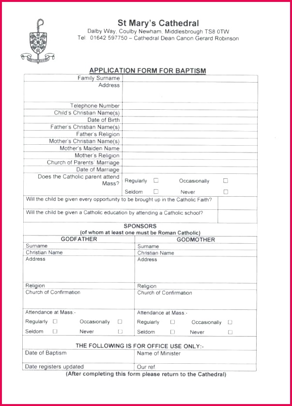 medium to large size of baptism certificate form st cathedral samples forms sample fill in sponsor template email marketing templates ideas certific