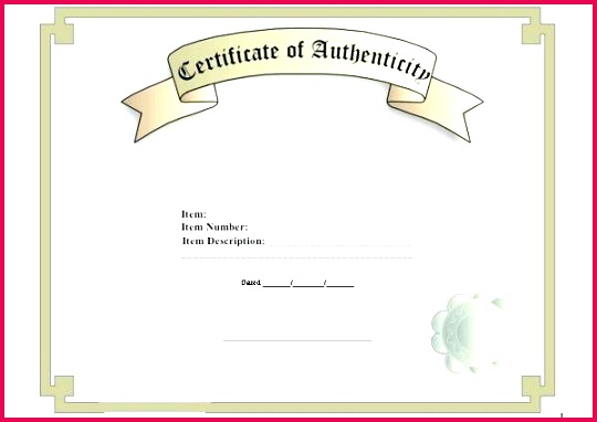 free printable certificate of authenticity templates best word template pictures how to free letter of authenticity template letter of authenticity template