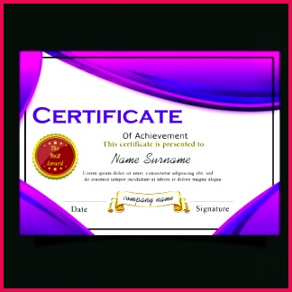 pngtree dark purple certificate template for multipurpose image
