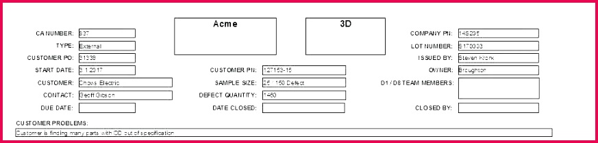 excel inventory management template request form certificate of employee disciplinary action elegant conformance awesome sample pliance