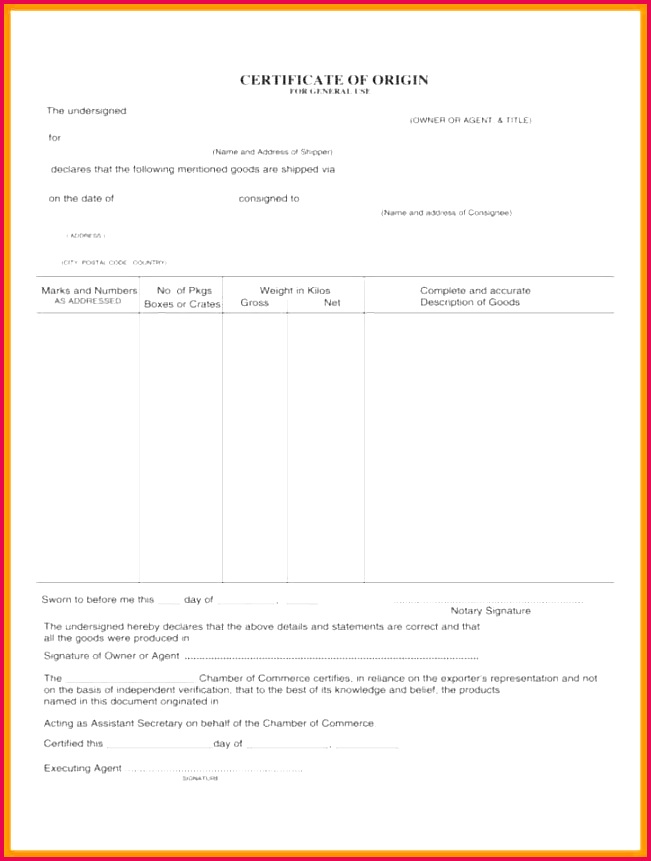 certificate of origin sample 63