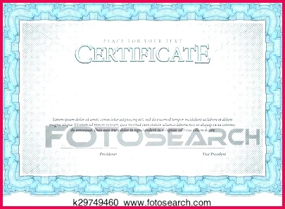 vintage certificate template free