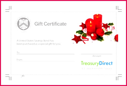 Free Download PDF Format Holiday Gift Certificate Template
