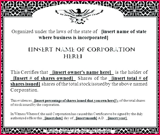 corporate share certificate template stock templates free sample corporate stock certificate template 6 7 certificates limited corporate share certificate template corporate stock certificate template