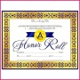 3 Honor Roll Certificate Template Printable