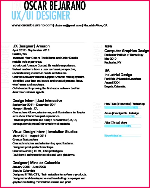 free ui ux designer resume design brief template check template 0d format 1