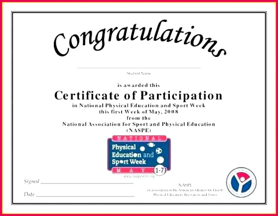 free sports participation certificate templates turabian template 0d photo