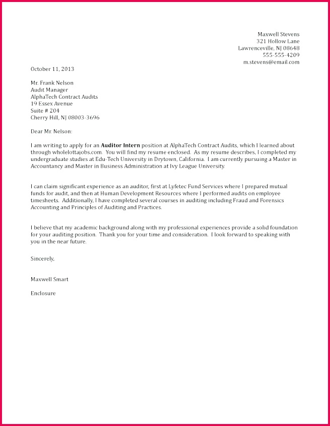 7 example of an internship letter template proposal