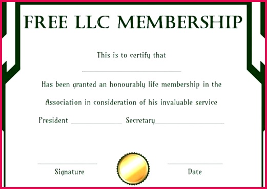 membership certificate template free regarding page 2 of sample