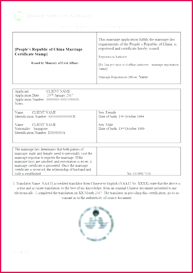 interpreter certification program basic marriage certificate translation template free birth cert