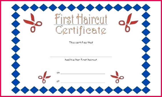 haircut template 342567 my first haircut ate with baby template free voucher photoshop