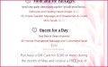 6 Nail Salon Gift Certificate Template Free