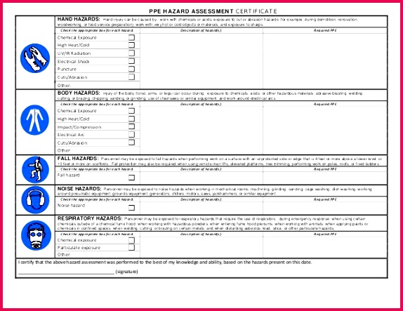 24 of PPE Hazard Assessment Certification Template 443574 e6ab0b19cb d6f22d41ae77d4464