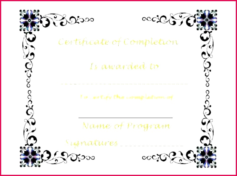 customizable certificate template 803596 certificate template fantastic of pletion templates word free printable blank t samples pdf