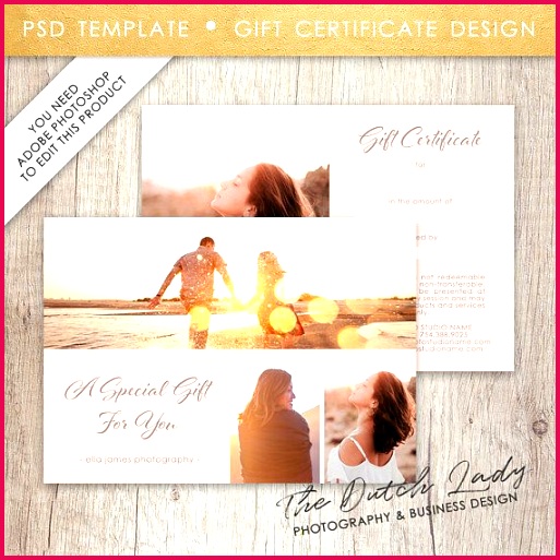 graphy Gift Certificate Template Design 1 INSTANT 513513 a1122ebeccc108a60f5da987cb