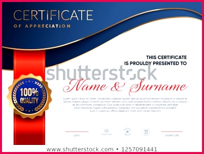 certificate appreciation template eps10 vector 450w